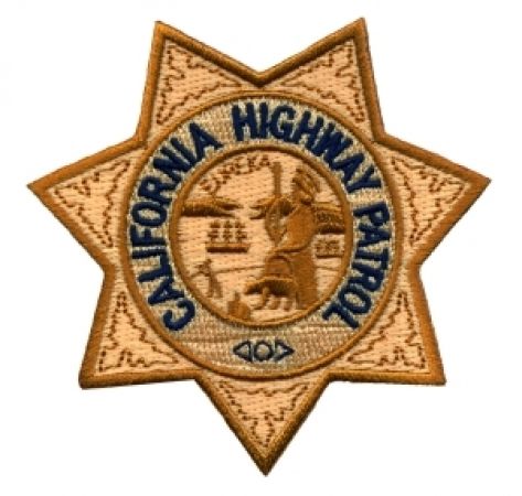 "CHP" (California Highway Patrol) Soft Badge